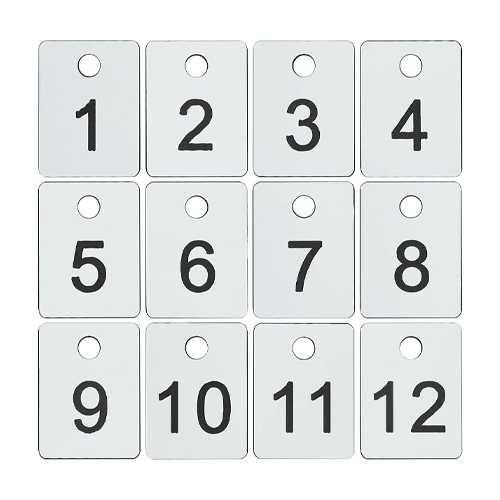 Number Tags